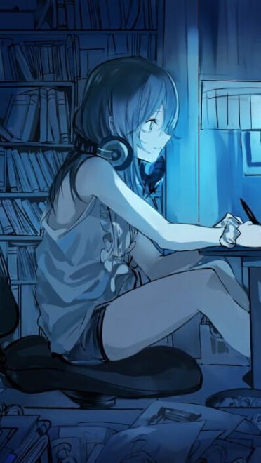 带你进入音乐少女的世界 电脑壁纸