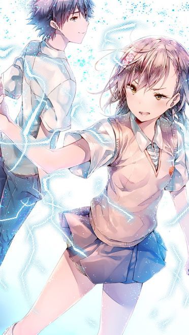 某科学的超电磁炮 御坂美琴 动漫手机壁纸下载(1)