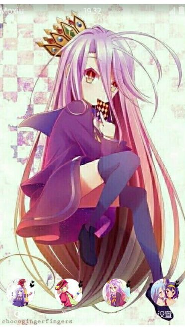 《游戏人生》白手机主题