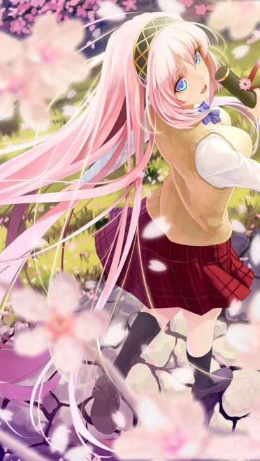 动漫人物特辑 《巡音ルカ》 手机壁纸