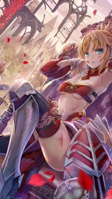 动漫人物特辑 《莫德雷德》 手机壁纸