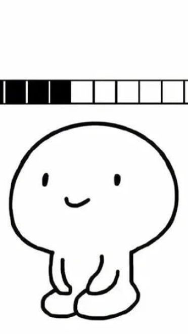 乖巧坐姿表情包