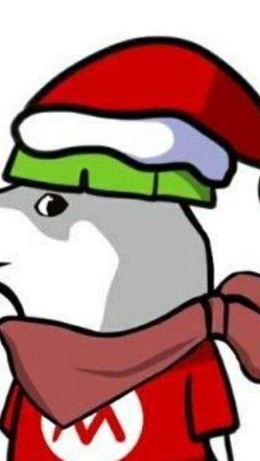 圣诞帽子表情包 绿帽子表情包