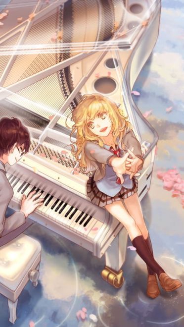 四月是你的谎言萌化安卓手机主题