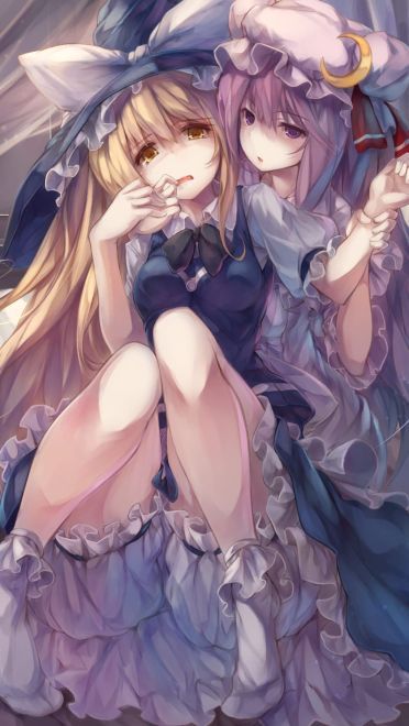 动漫人物特辑 【雾雨魔理沙】手机壁纸(1)