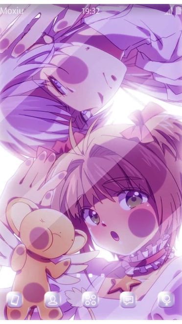 把小樱与雪兔关机手机屏幕萌化手机主题