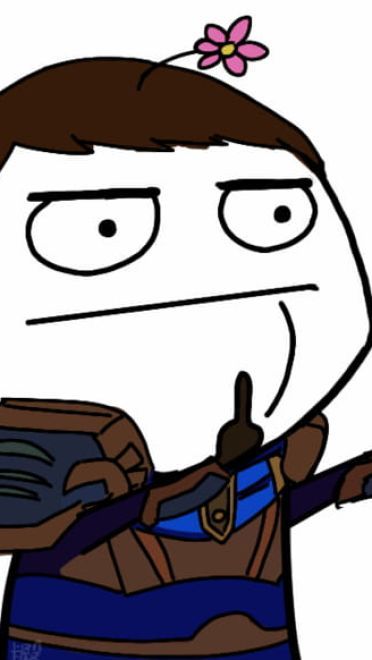 卡殿 竖中指表情包