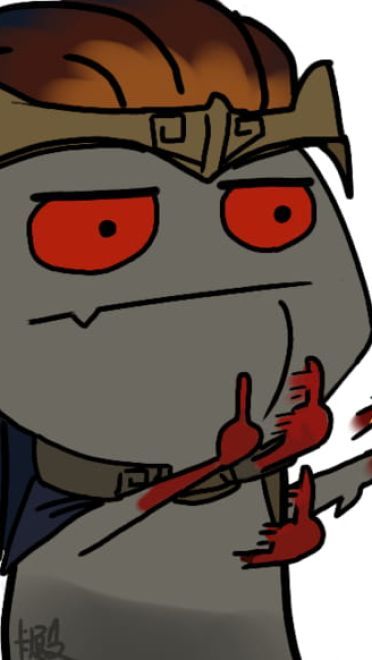 卡殿 竖中指表情包