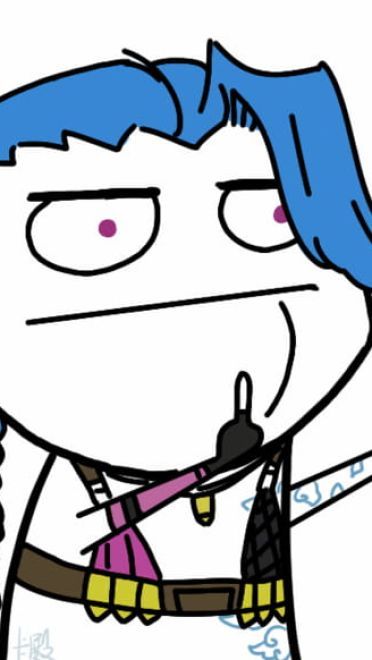 卡殿 竖中指表情包