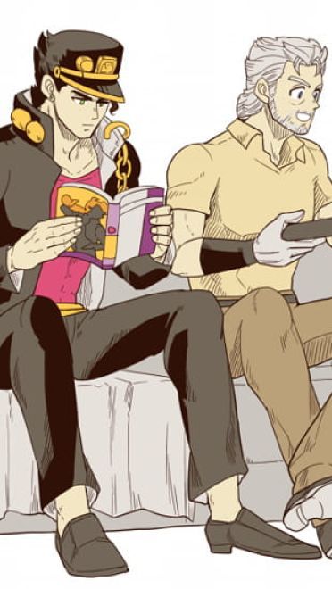 《JOJO的奇妙冒险》乔瑟夫·乔斯达萌化手机主题