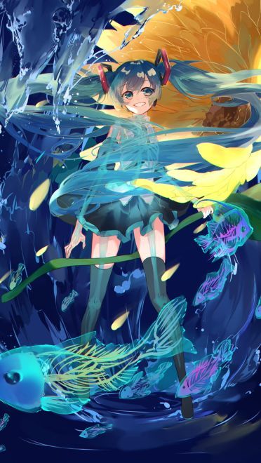 P站画师推荐 美和野らぐ 手机壁纸(1)