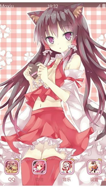 《东方Project》博丽灵梦萌化手机主题