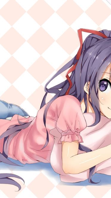 《约会大作战》夜刀神十香萌化手机主题