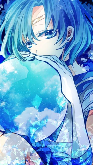 《美少女战士》水野亚美萌化手机主题