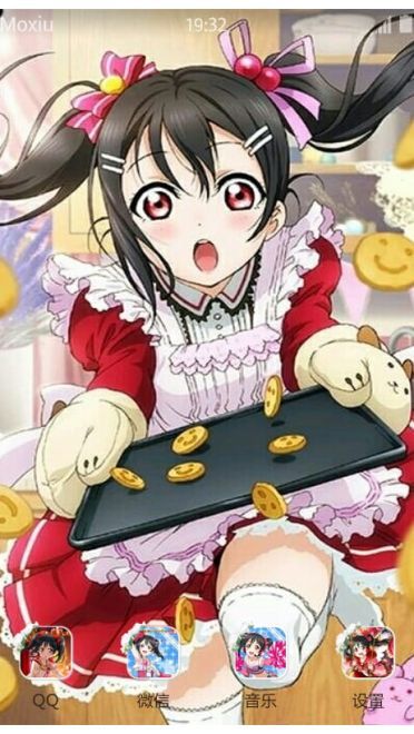 《LoveLive!》矢泽妮可萌化手机主题