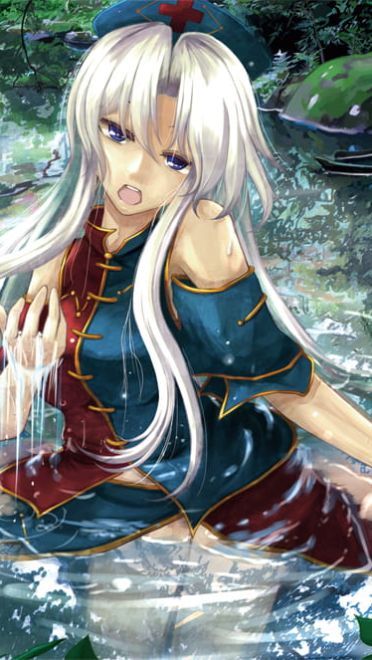 《东方永夜抄》八意永琳手机主题