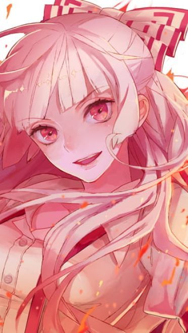 《东方Project》藤原妹红手机主题