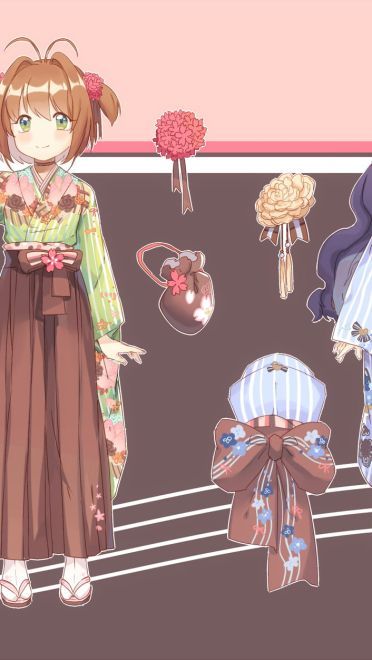 动漫人物特辑 【木之本樱,百变小樱】 电脑壁纸(1)