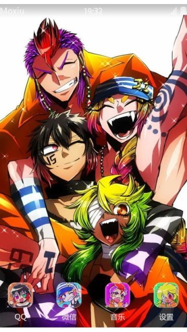 黑白来看守所萌化手机主题