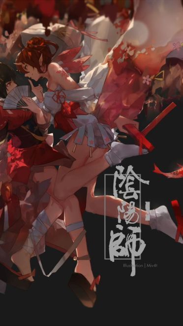 《阴阳师》桃花妖萌化手机主题