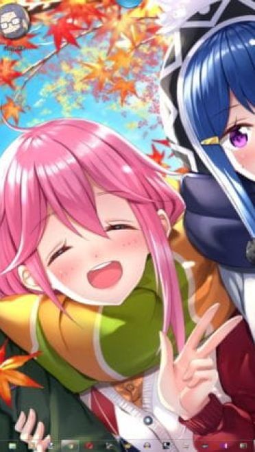 【win7主题】摇曳露营 萌化电脑主题