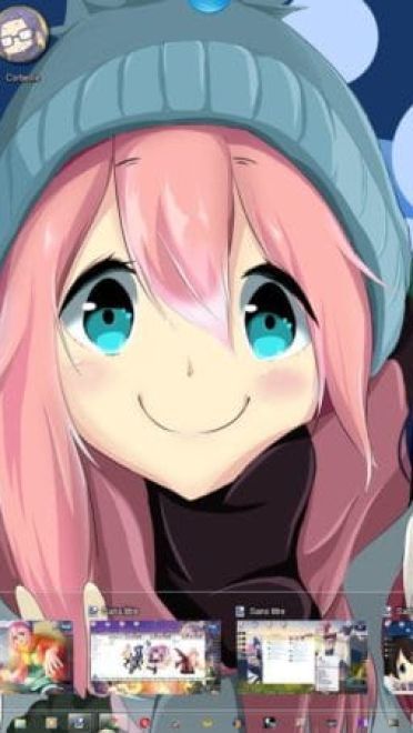 【win7主题】摇曳露营 萌化电脑主题