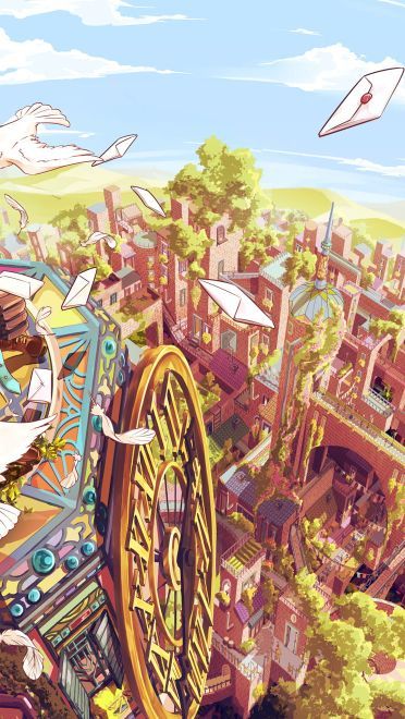 最美人间四月天 动漫壁纸20180402期(1)