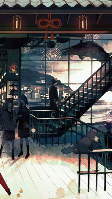 最美人间四月天 动漫壁纸20180402期(1)