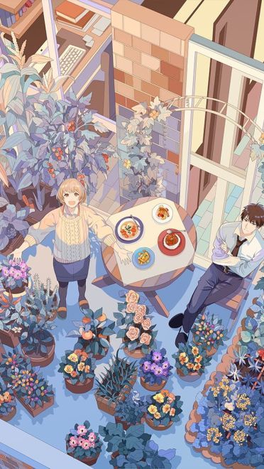 泳池派对 动漫壁纸20180403期(1)