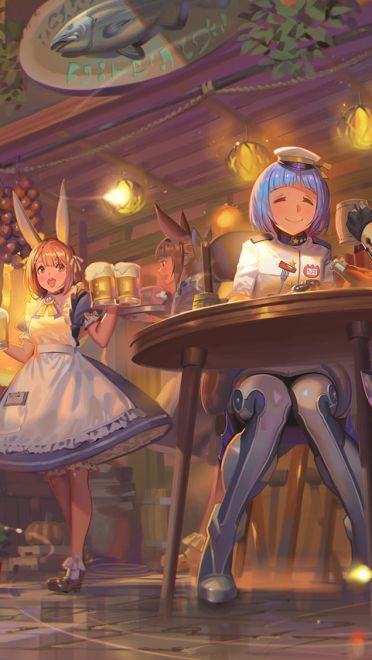 千姿百态的小姐姐 动漫壁纸20180404期(1)