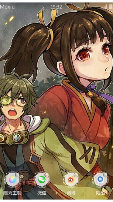 《甲铁城的卡巴内瑞》生驹萌化手机主题