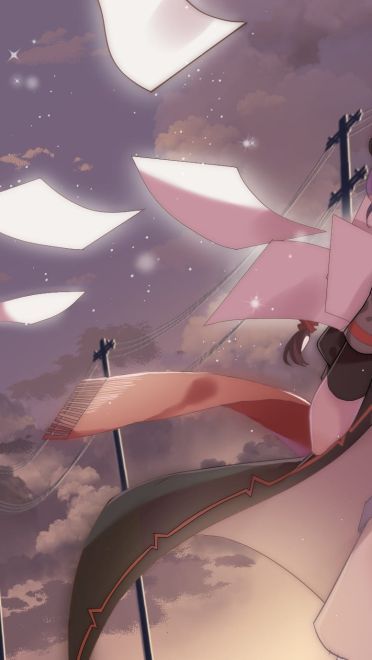 一人一半的伞下 伸手就能触及的距离动漫壁纸20180413期(1)