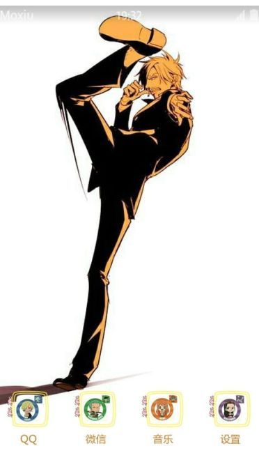 《海贼王》山治帅气手机主题