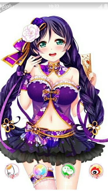 《LoveLive!》东条希大魔王手机主题