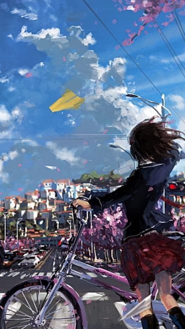 樱花特辑 动漫壁纸20180424期(1)