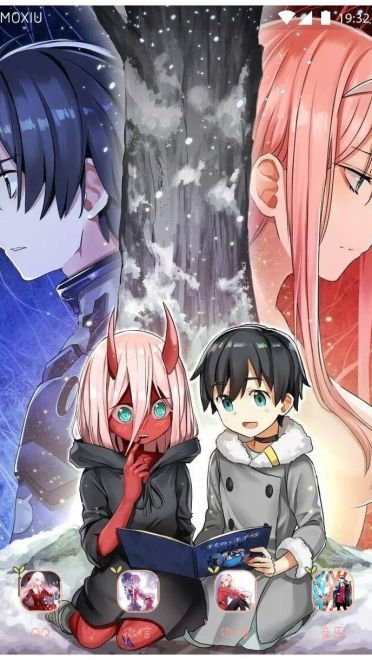 《DARLING in the FRANXX》02和广手机主题