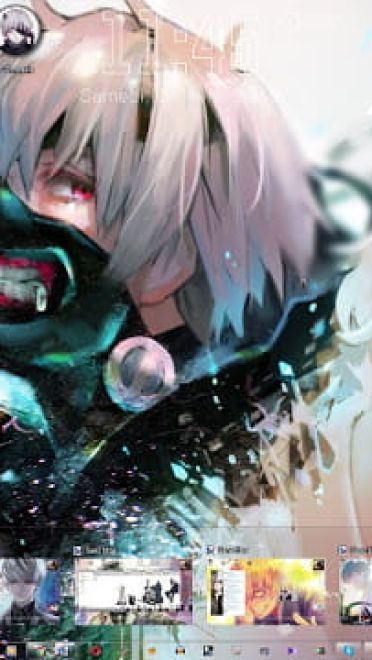 Windows 7 萌化电脑主题 东京搜查官