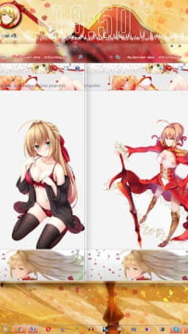 Windows 7 萌化电脑主题 暴君尼禄