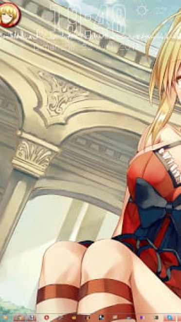 Windows 7 萌化电脑主题 暴君尼禄