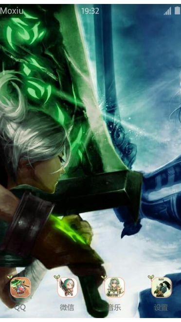 《英雄联盟》瑞文手机主题