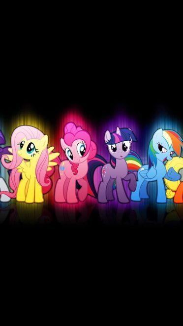 彩虹小马手机主题