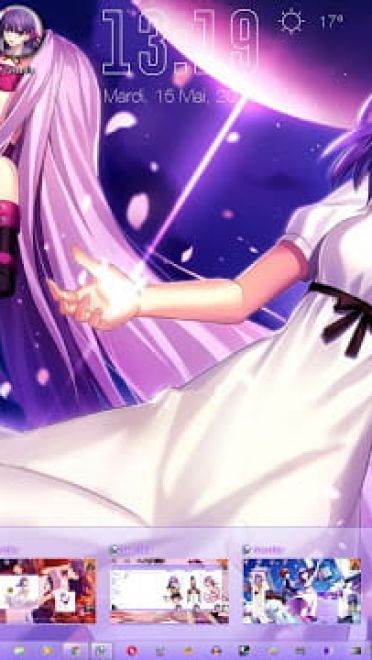 Windows 7 萌化电脑主题 间桐樱