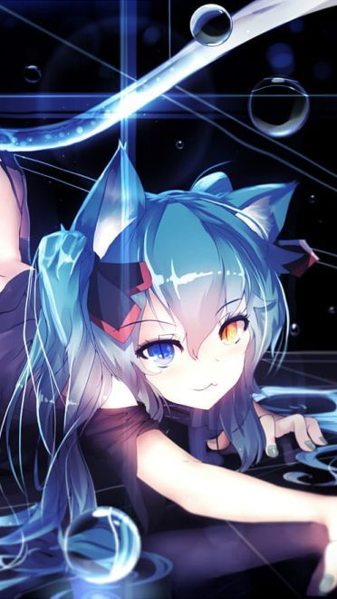 miku酱的猫耳手机主题