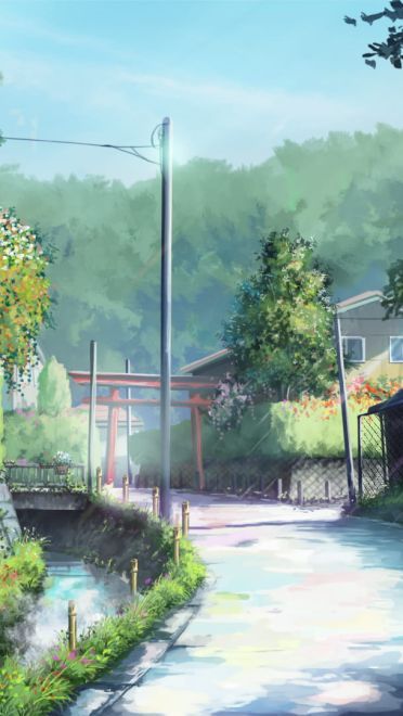 天空、大地、艳阳、微风 动漫壁纸20180607期(1)