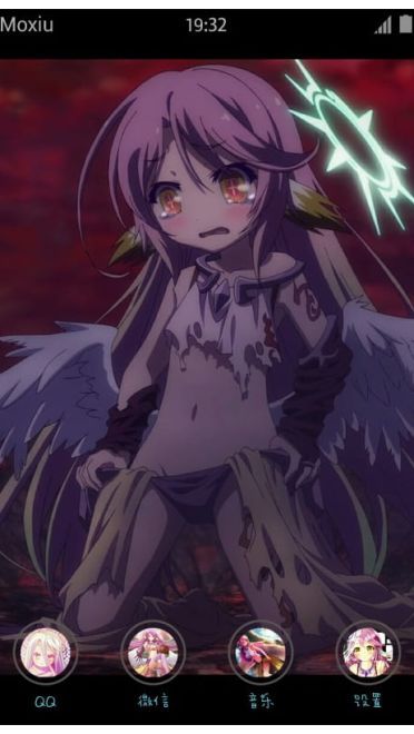 《NO GAME NO LIFE游戏人生》吉普莉尔手机主题