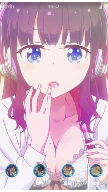 《NEW GAME!》泷本日富美手机主题