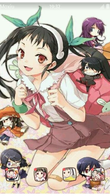 《物语系列》八九寺真宵手机主题