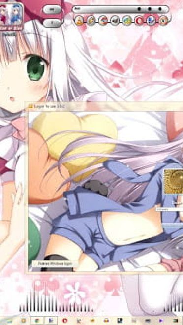 Windows7 萌化电脑主题 Alice or Alice