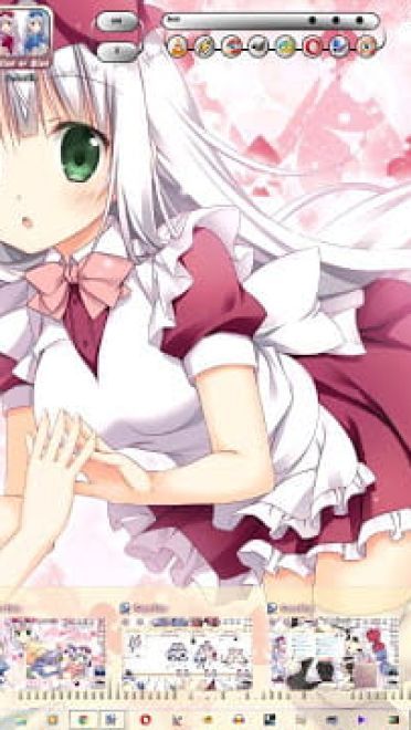 Windows7 萌化电脑主题 Alice or Alice