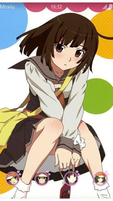 《物语系列》千石抚子手机主题